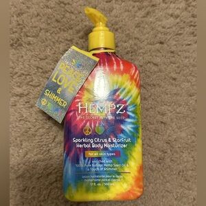 **Brand New HEMPZ Sparkling Citrus & Starfruit Moisturizer**